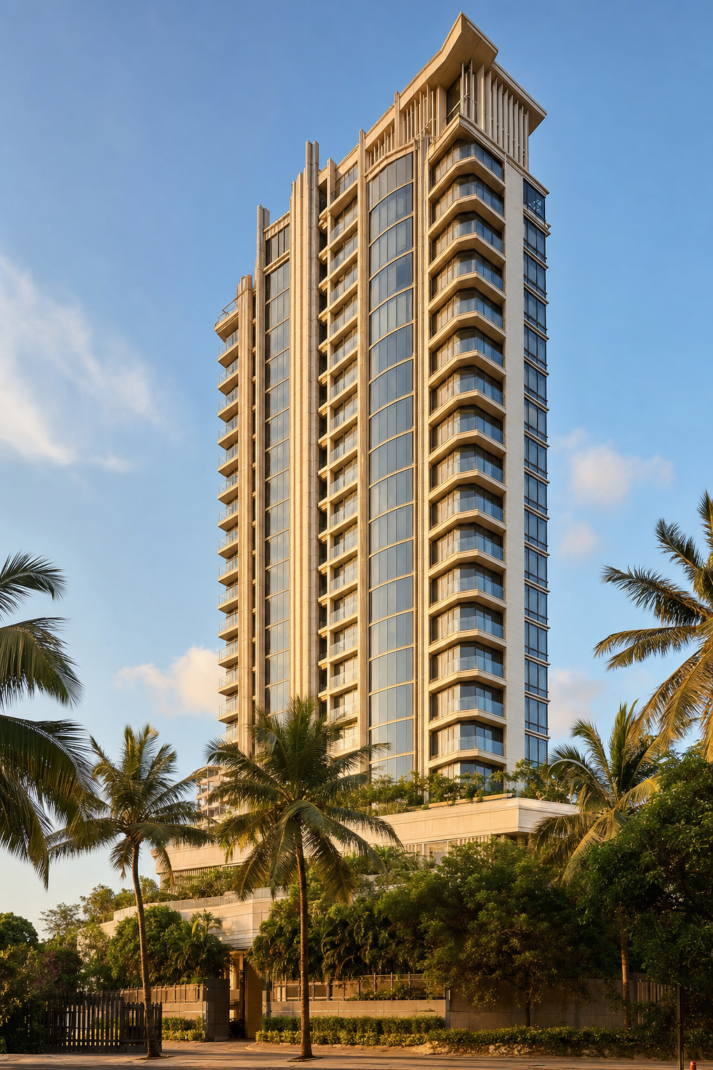 Modern apartment in Bandra West, Mumbai
